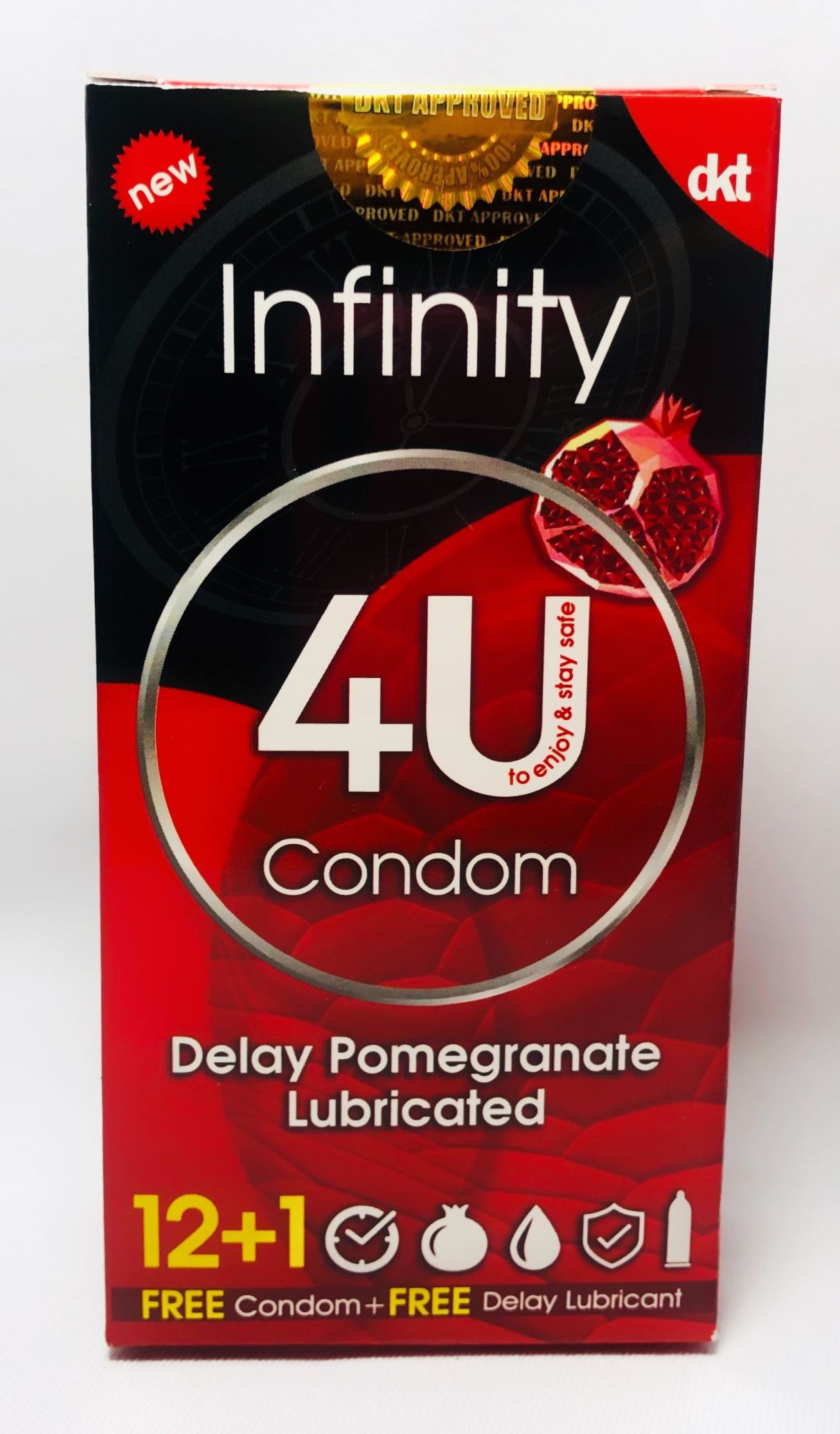  کاندوم تاخیری و تنگ کننده مدل اینفینیتی 4U 